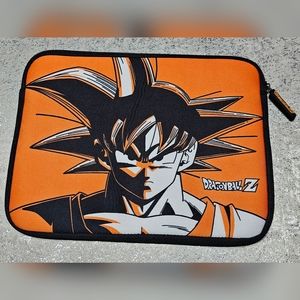 Dragon Ball Z Goku 13 inch Laptop and Electronics Orange Sleeve